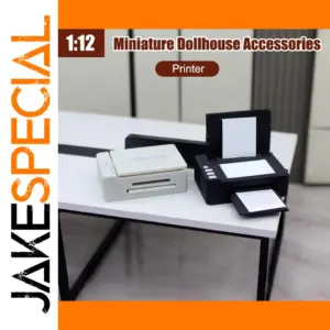 1:12 Dollhouse Miniature Typewriter Model