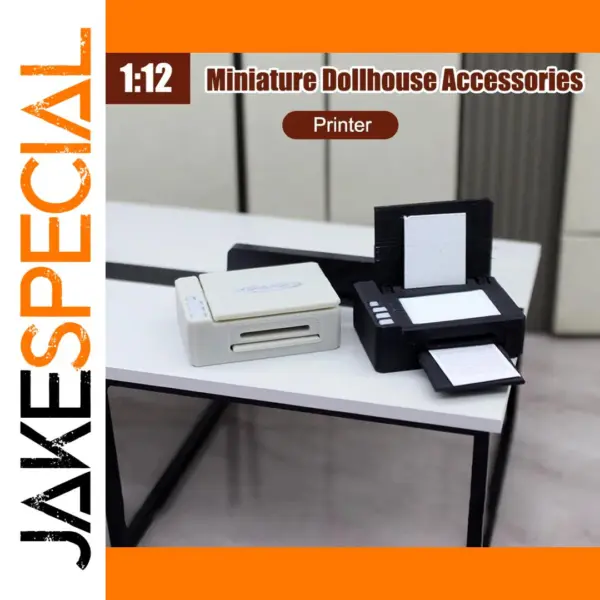 1:12 Dollhouse Miniature Typewriter Model