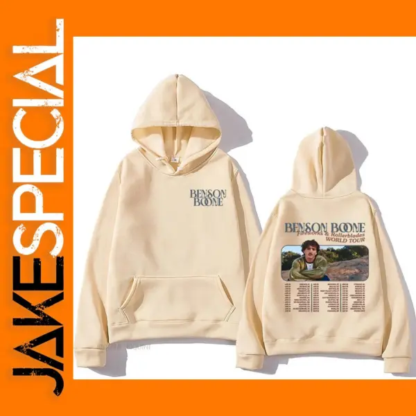 Benson Boone Printed Hoodies for Men