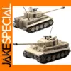 WWII Tiger I Tank Model Building Blocks Set