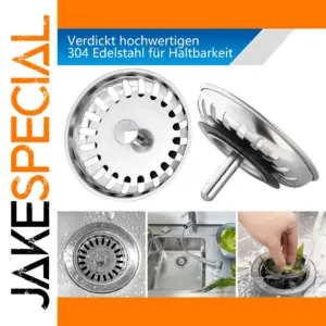 Stainless Steel Kitchen Sink Strainer 80/82/84mm