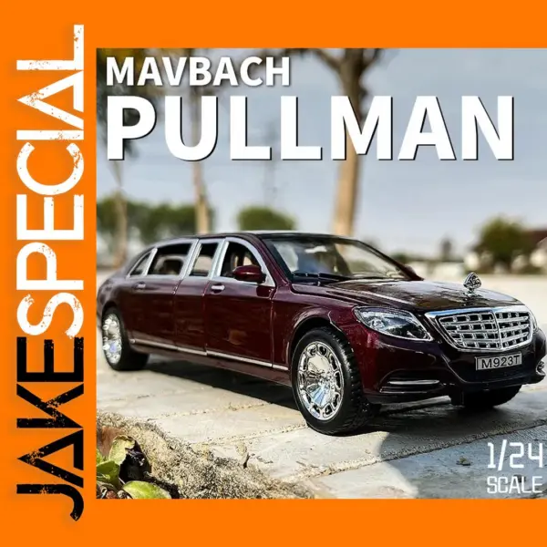 1:24 Maybach S600 Pullman Alloy Model Car