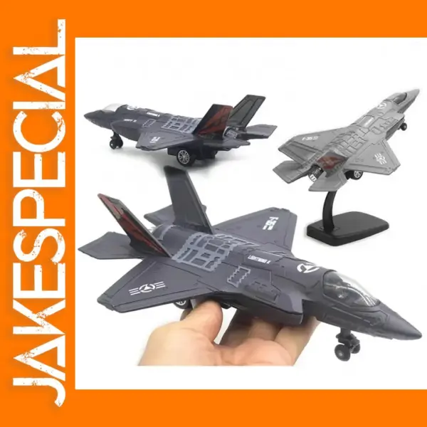 Large Pull Back F-35 Fighter Aircraft Model