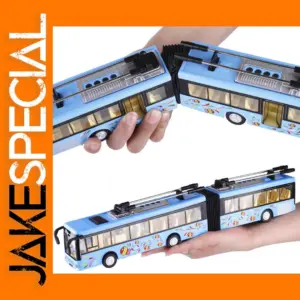 1:50 Scale Alloy Double Section Bus Model