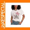 Cotton Graphic Tees for Women Summer Style
