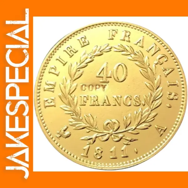 1811 France Antique 40 Francs Replica Coin