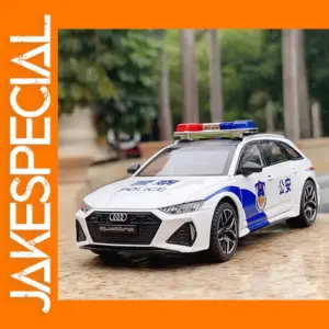 1:24 Police Car Model Toy with Light Sound