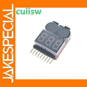 1-8S Lipo/Li-ion Battery Voltage Tester