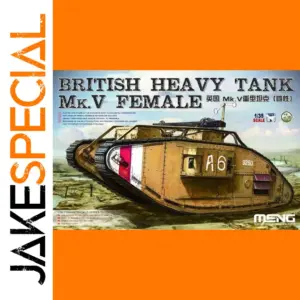 Meng Model 1/35 British Heavy Tank Mk.V Female Kit