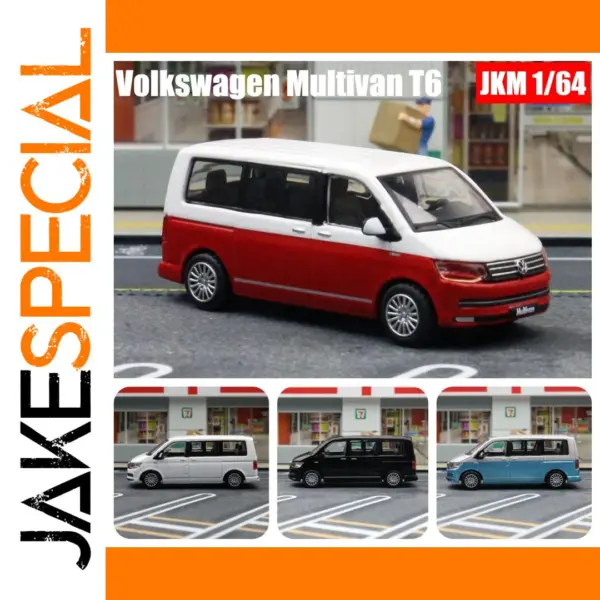 1:64 Volkswagen T6 Multivan Diecast Model Car