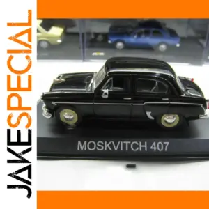 1:43 Moskvich 407 Classic Alloy Car Model
