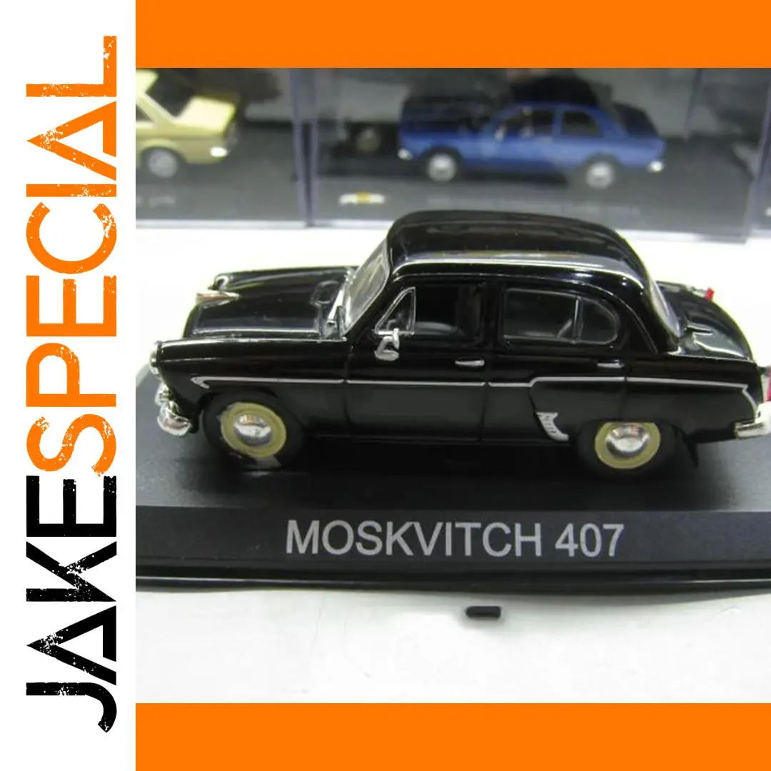 1:43 Moskvich 407 Classic Alloy Car Model 1 1:43 Moskvich 407 Classic Alloy Car Model