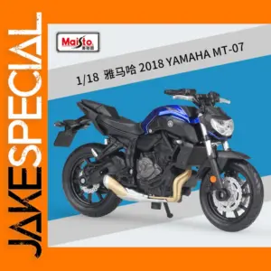 Maisto 1:18 Yamaha MT-07 Diecast Motorcycle Model