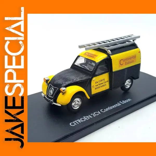 Citroen 2CV Model Car 1:43 Scale With Flaws