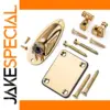 Guitar Roller String Tree and Jack Plate Set