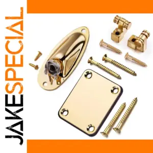 Guitar Roller String Tree and Jack Plate Set