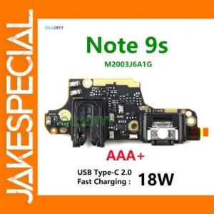 AAA+ USB Type C Charger Port for Redmi Note 9s