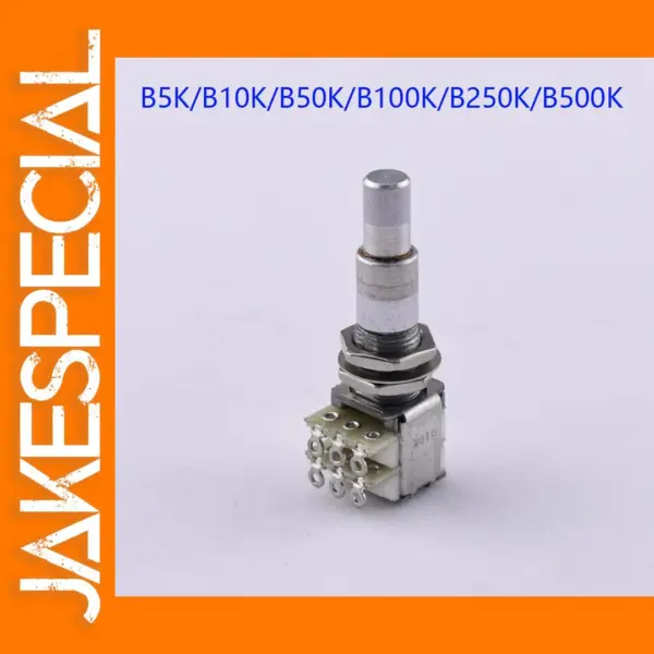 Stacked Dual Concentric Potentiometer B5K to B500K