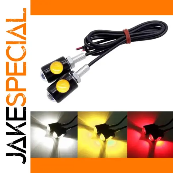 2PCS LED Eagle Eye Turn Signal Lights