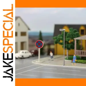 TT Scale Metal Street Light Lamps Set of 5