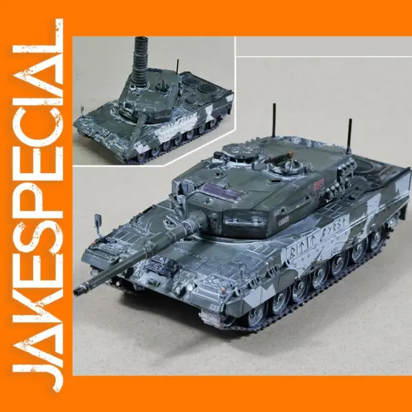1:72 PVC Norway Leopard 2A4 Tank Model