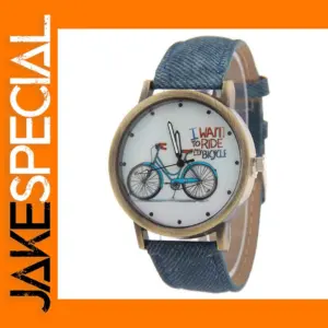 Fashion Bicycle Women Quartz Watch Model xcbjoil2k9
