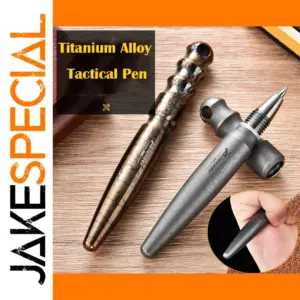 Titanium Alloy Tactical Pen for Outdoor Use