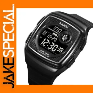 Digital Countdown Sport Watch for Men Waterproof