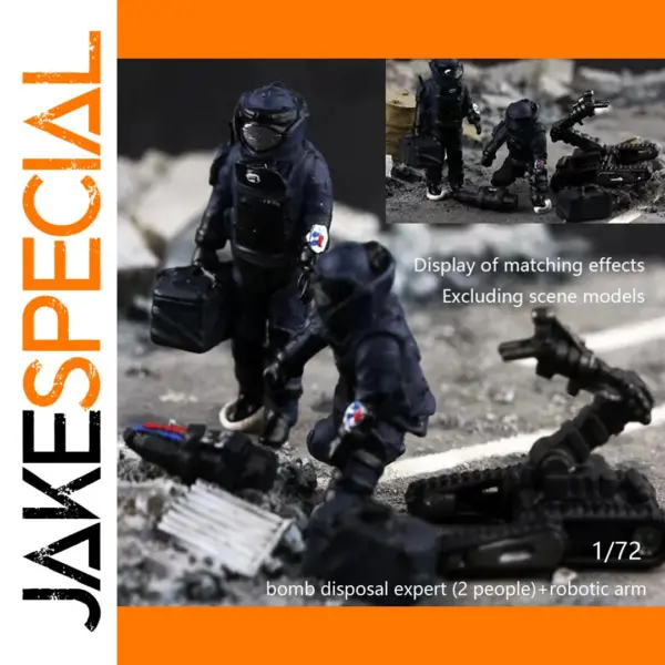 1/72 Bomb Disposal Expert Model Set