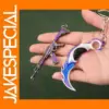 Valorant Mini Karambit Metal Keychain