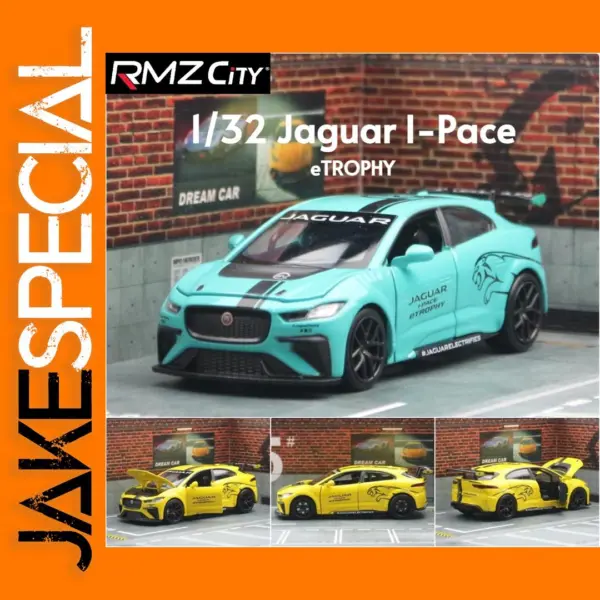 1/32 Jaguar I-Pace eTROPHY Diecast Car Model