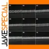 N Scale White Building Fence Model Set