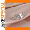 Minimalist Stainless Steel Adjustable Ring