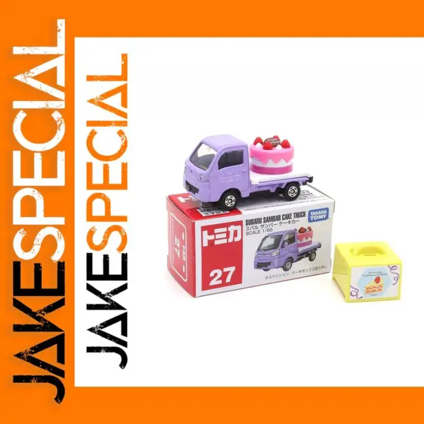 Subaru Sambar Cake Diecast Model 1:64