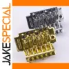 Tremolo System Bridge for Guitar - Gold/Chrome