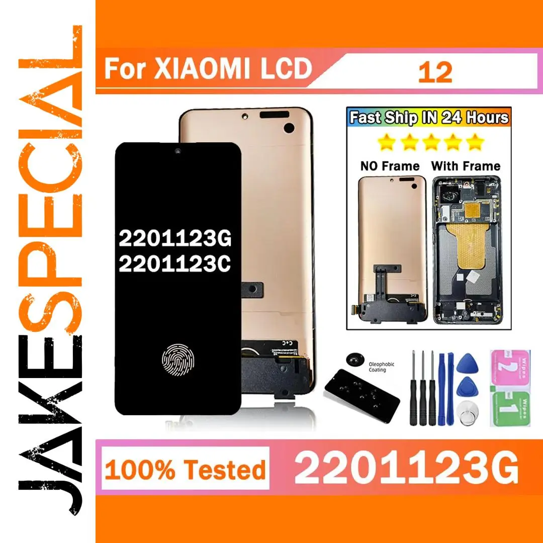 AMOLED Screen for Xiaomi 12/12X 6.28 inch 1 AMOLED Screen for Xiaomi 12/12X 6.28 inch