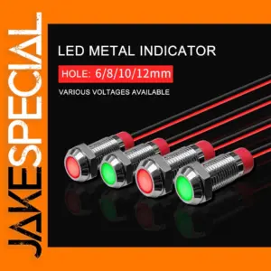 Metal LED Warning Indicator Light - IP67