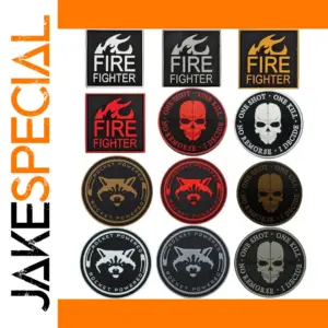 Skull PVC Tactical Badge for Clothing