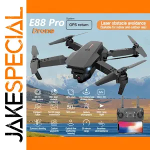 E88Pro Drone 4K Dual Camera with GPS