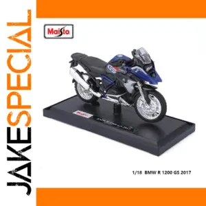 1:18 Diecast BMW R1200GS Motorcycle Model