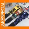 Woodgrain Leather Guitar Strap for All Guitars