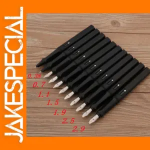 Matte Black Fountain Pen for Calligraphy
