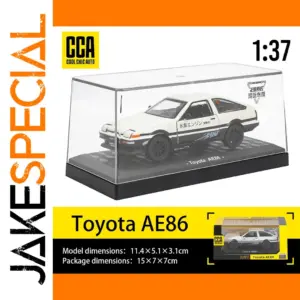 1:43 Diecast Toyota AE86 Alloy Model Car