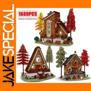 Forest House Building Blocks Model Set