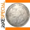 1841 Russian Style Antique Silver Imitation Coin