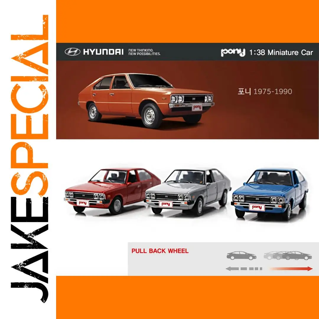 Pony 1/38 Scale Diecast Toy Car Model 1 Pony 1/38 Scale Diecast Toy Car Model