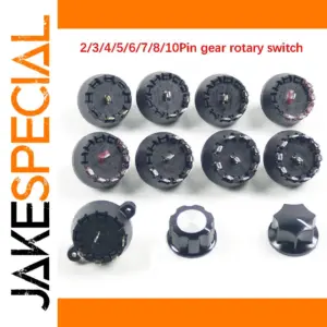 High Temp Rotary Gear Switch for Juicers Model 2-10