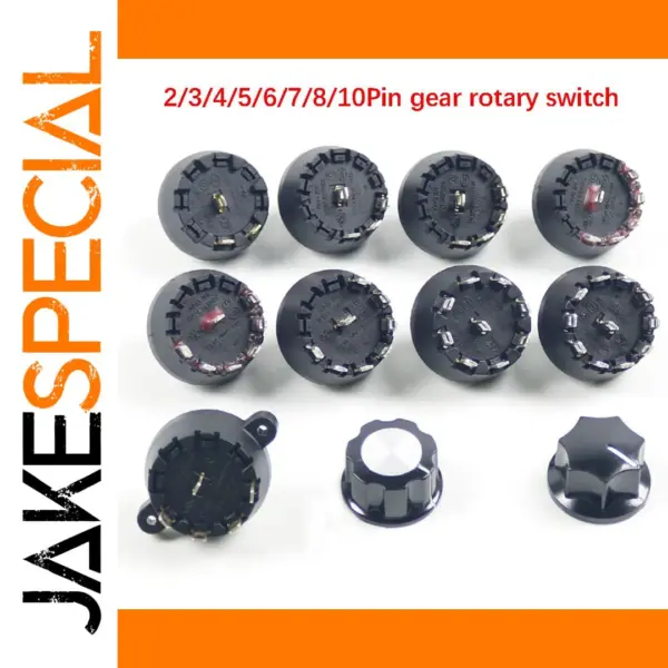 High Temp Rotary Gear Switch for Juicers Model 2-10