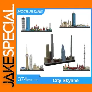 MOC Building Blocks NYC Skyline 549PCS Set