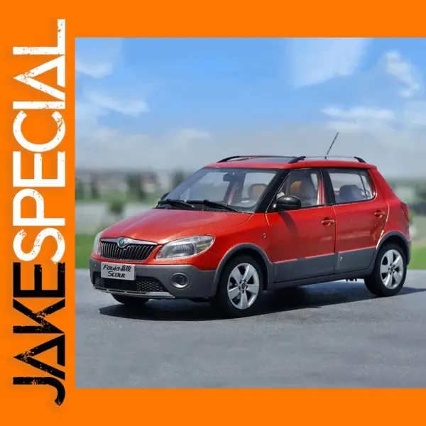 1:18 Scale Skoda Fabia Scout Diecast Model
